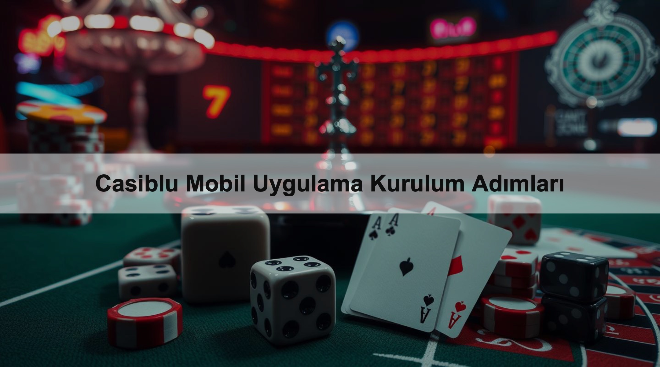 Casiblu Mobil Uygulama Kurulum Adımları